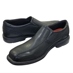 Rockport Men's Style Leader 2 Bike Loafer Black Wide Width Office Work Size 12W